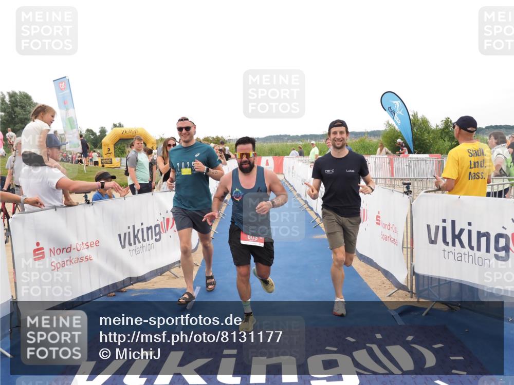 22.06.2025 - Viking Triathlon MichiJ http://msf.ph/oto/8131177 22.06.2025 15:35:33 Ziel 609 meine-sportfotos.de