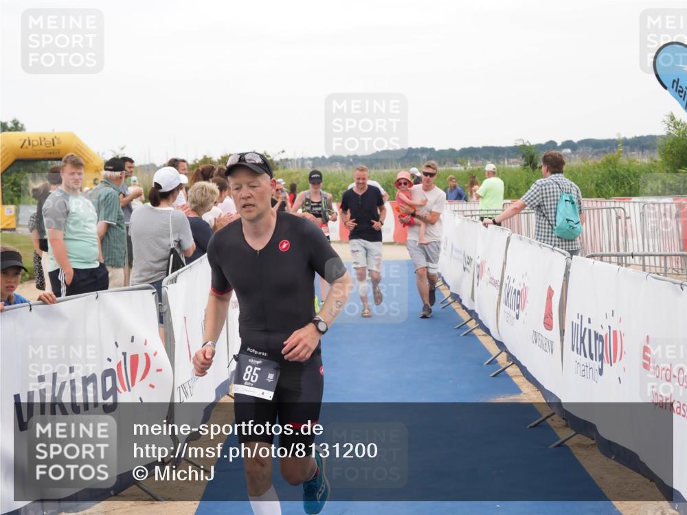 22.06.2025 - Viking Triathlon MichiJ http://msf.ph/oto/8131200 22.06.2025 15:35:45 Ziel 85, 150, 608 meine-sportfotos.de