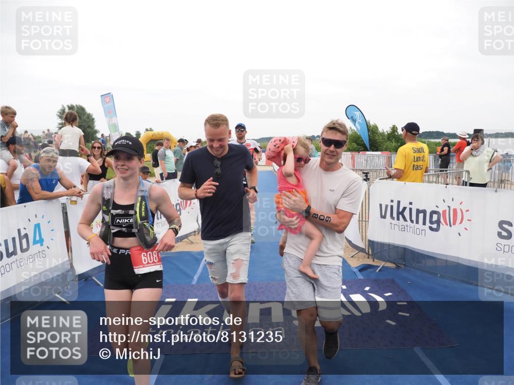 22.06.2025 - Viking Triathlon MichiJ http://msf.ph/oto/8131235 22.06.2025 15:35:50 Ziel 85, 150, 608 meine-sportfotos.de