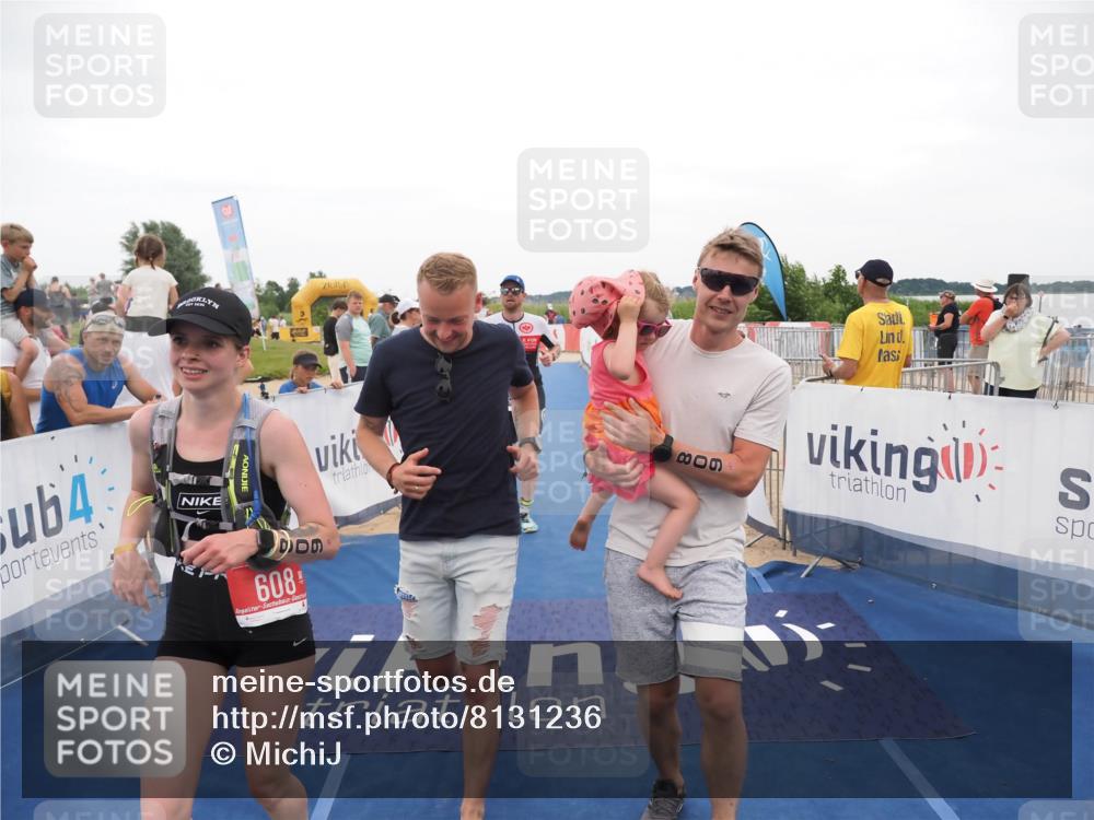 22.06.2025 - Viking Triathlon MichiJ http://msf.ph/oto/8131236 22.06.2025 15:35:50 Ziel 85, 150, 608 meine-sportfotos.de
