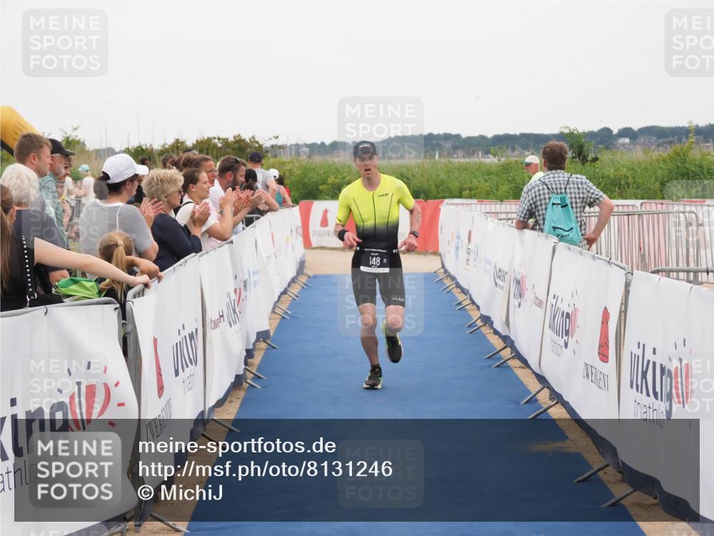 22.06.2025 - Viking Triathlon MichiJ http://msf.ph/oto/8131246 22.06.2025 15:36:46 Ziel 148 meine-sportfotos.de
