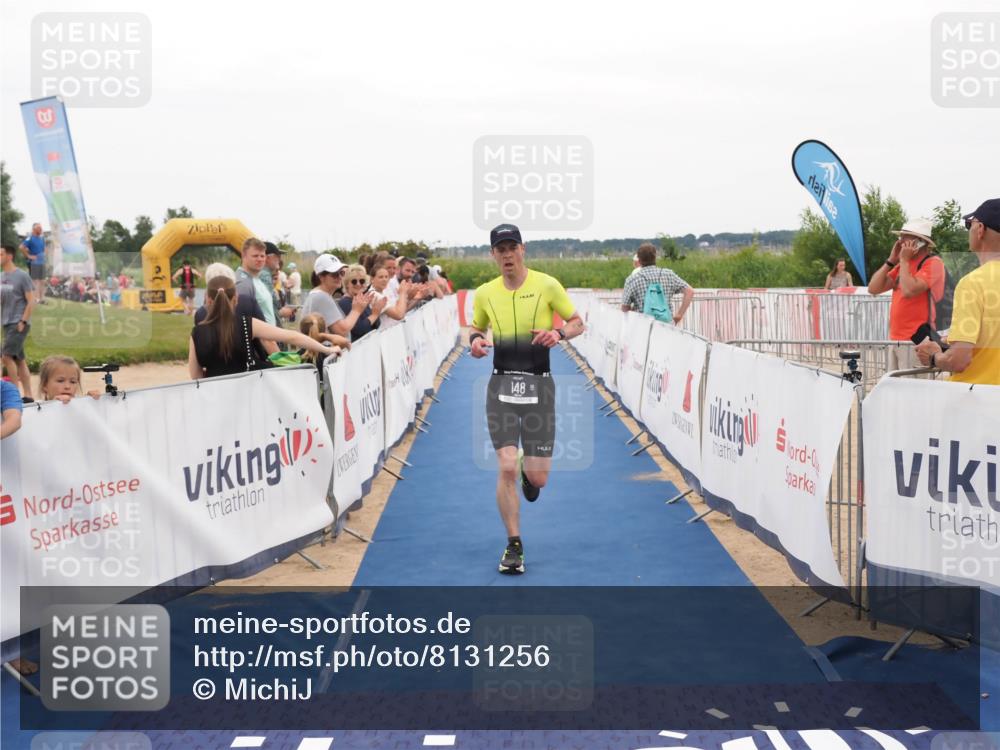 22.06.2025 - Viking Triathlon MichiJ http://msf.ph/oto/8131256 22.06.2025 15:36:48 Ziel 148 meine-sportfotos.de