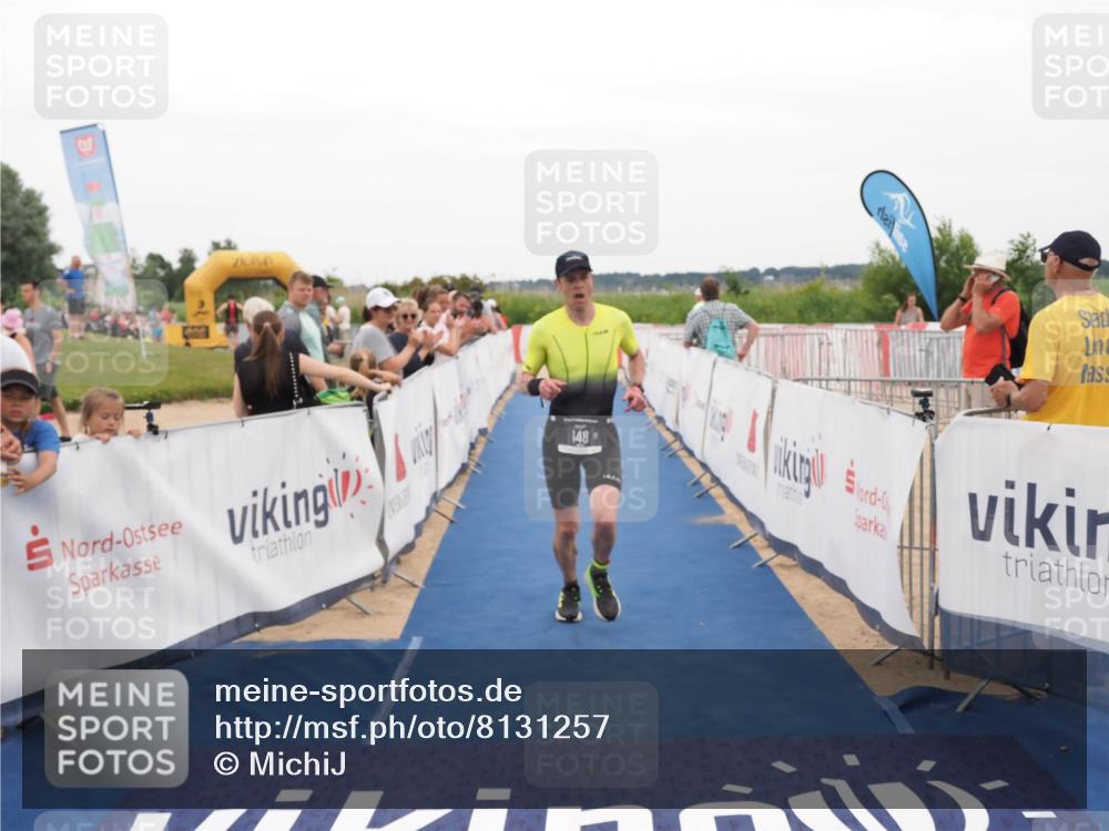 22.06.2025 - Viking Triathlon MichiJ http://msf.ph/oto/8131257 22.06.2025 15:36:48 Ziel 148 meine-sportfotos.de