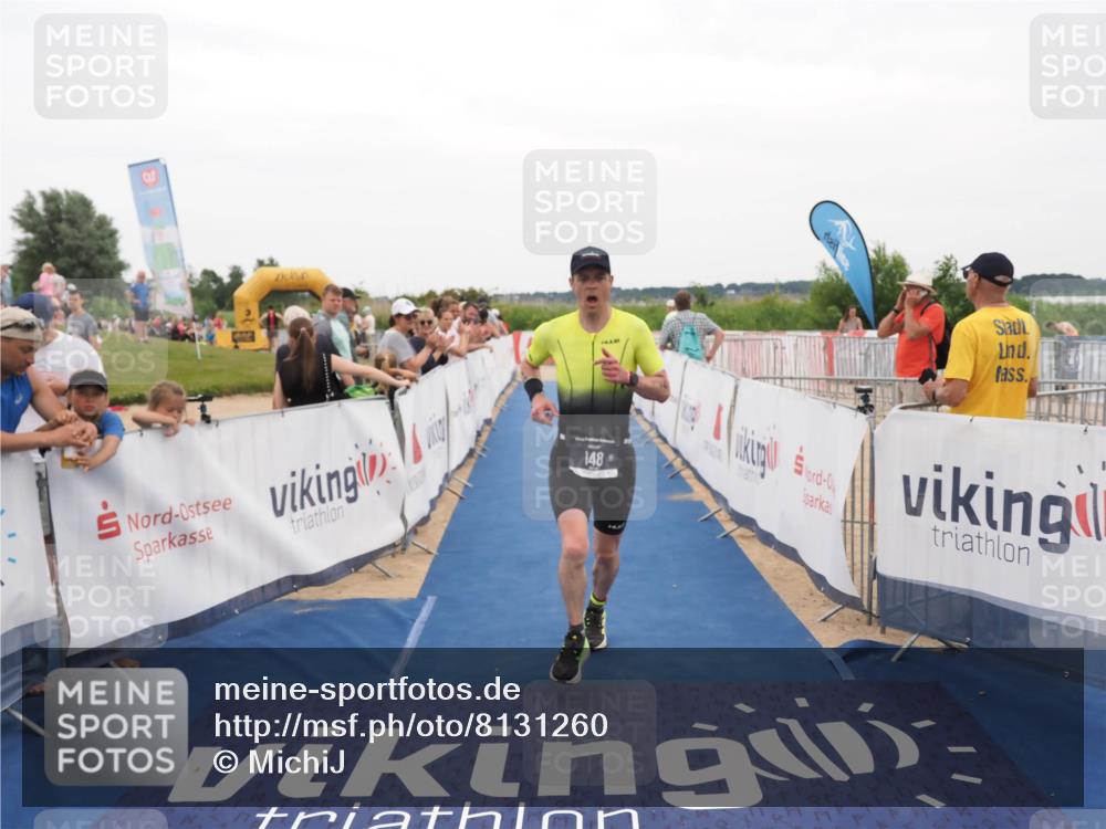 22.06.2025 - Viking Triathlon MichiJ http://msf.ph/oto/8131260 22.06.2025 15:36:48 Ziel 148 meine-sportfotos.de