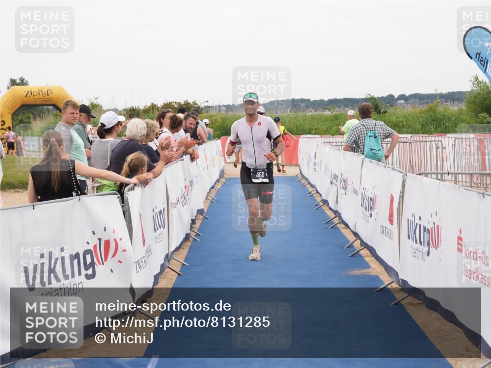 22.06.2025 - Viking Triathlon MichiJ http://msf.ph/oto/8131285 22.06.2025 15:37:01 Ziel 450, 480, 659 meine-sportfotos.de
