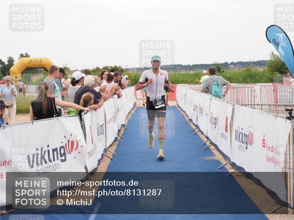 22.06.2025 - Viking Triathlon MichiJ http://msf.ph/oto/8131287 22.06.2025 15:37:02 Ziel 450, 480, 659 meine-sportfotos.de