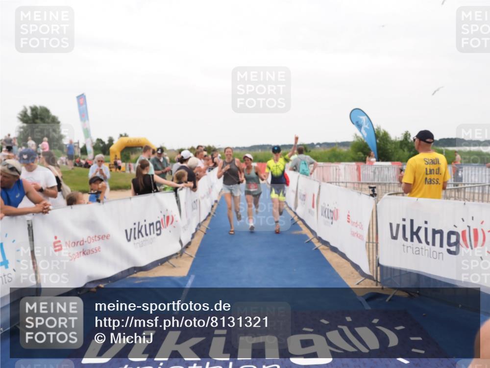 22.06.2025 - Viking Triathlon MichiJ http://msf.ph/oto/8131321 22.06.2025 15:37:06 Ziel 450, 480, 659 meine-sportfotos.de