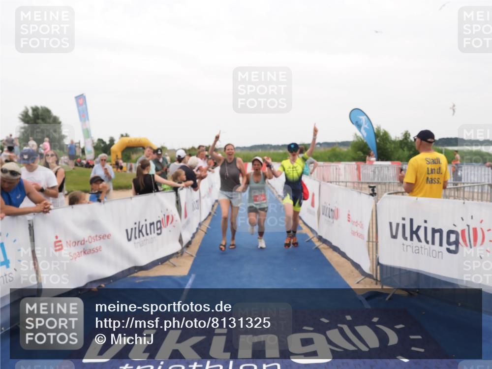 22.06.2025 - Viking Triathlon MichiJ http://msf.ph/oto/8131325 22.06.2025 15:37:06 Ziel 450, 480, 659 meine-sportfotos.de