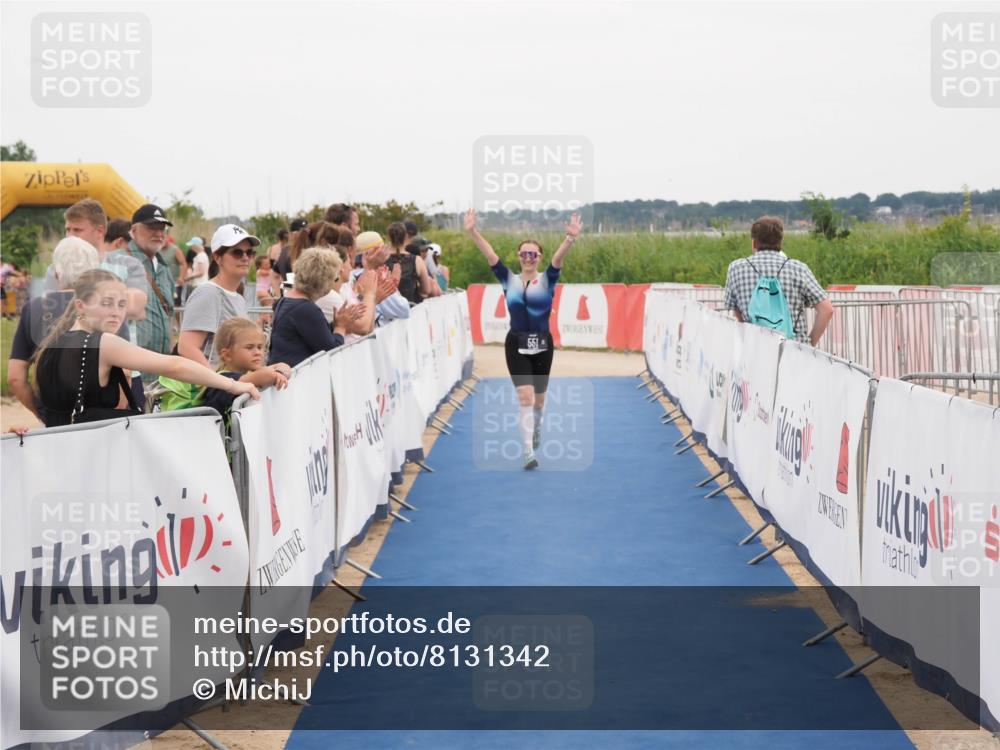 22.06.2025 - Viking Triathlon MichiJ http://msf.ph/oto/8131342 22.06.2025 15:37:36 Ziel 551 meine-sportfotos.de