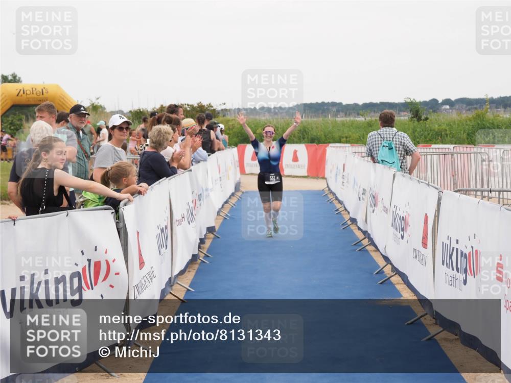 22.06.2025 - Viking Triathlon MichiJ http://msf.ph/oto/8131343 22.06.2025 15:37:36 Ziel 551 meine-sportfotos.de