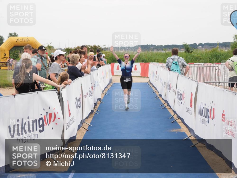 22.06.2025 - Viking Triathlon MichiJ http://msf.ph/oto/8131347 22.06.2025 15:37:36 Ziel 551 meine-sportfotos.de