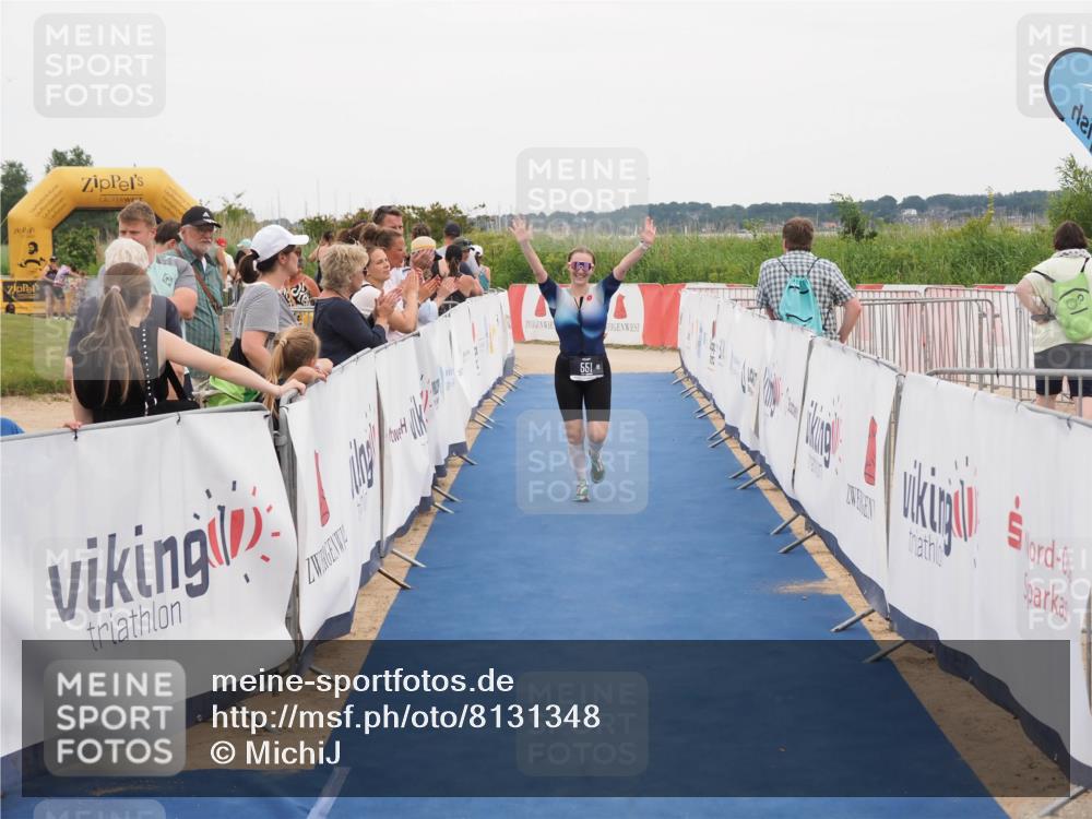 22.06.2025 - Viking Triathlon MichiJ http://msf.ph/oto/8131348 22.06.2025 15:37:37 Ziel 551 meine-sportfotos.de