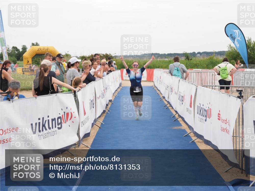 22.06.2025 - Viking Triathlon MichiJ http://msf.ph/oto/8131353 22.06.2025 15:37:37 Ziel 551 meine-sportfotos.de