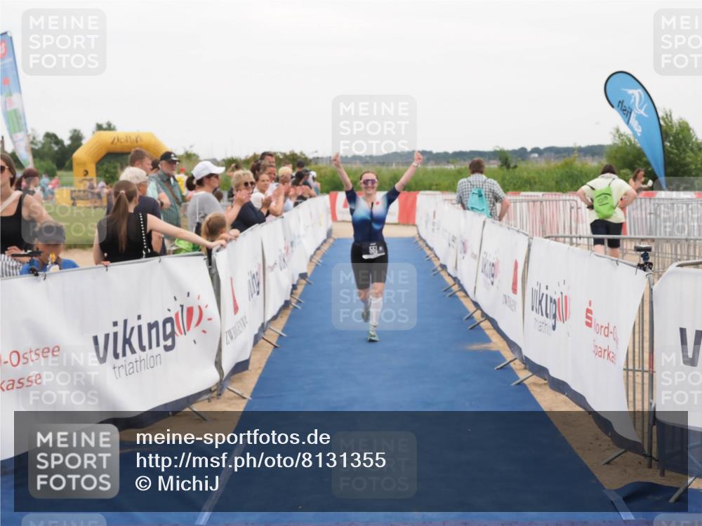 22.06.2025 - Viking Triathlon MichiJ http://msf.ph/oto/8131355 22.06.2025 15:37:37 Ziel 551 meine-sportfotos.de