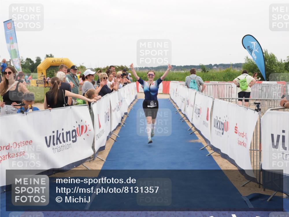 22.06.2025 - Viking Triathlon MichiJ http://msf.ph/oto/8131357 22.06.2025 15:37:38 Ziel 551 meine-sportfotos.de