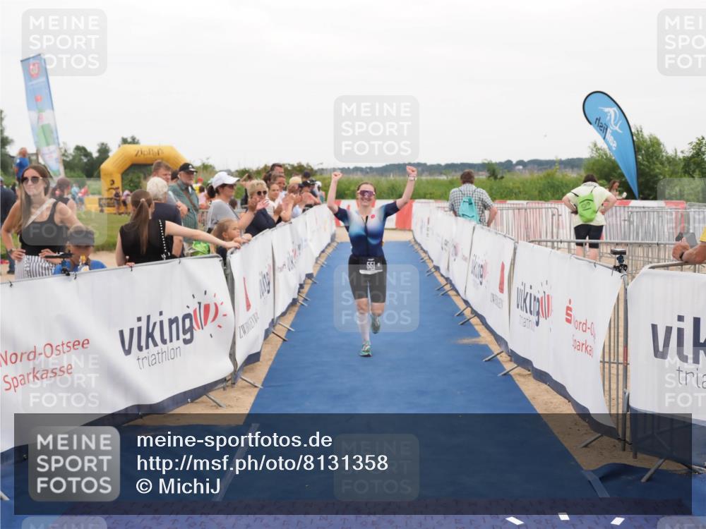 22.06.2025 - Viking Triathlon MichiJ http://msf.ph/oto/8131358 22.06.2025 15:37:38 Ziel 551 meine-sportfotos.de