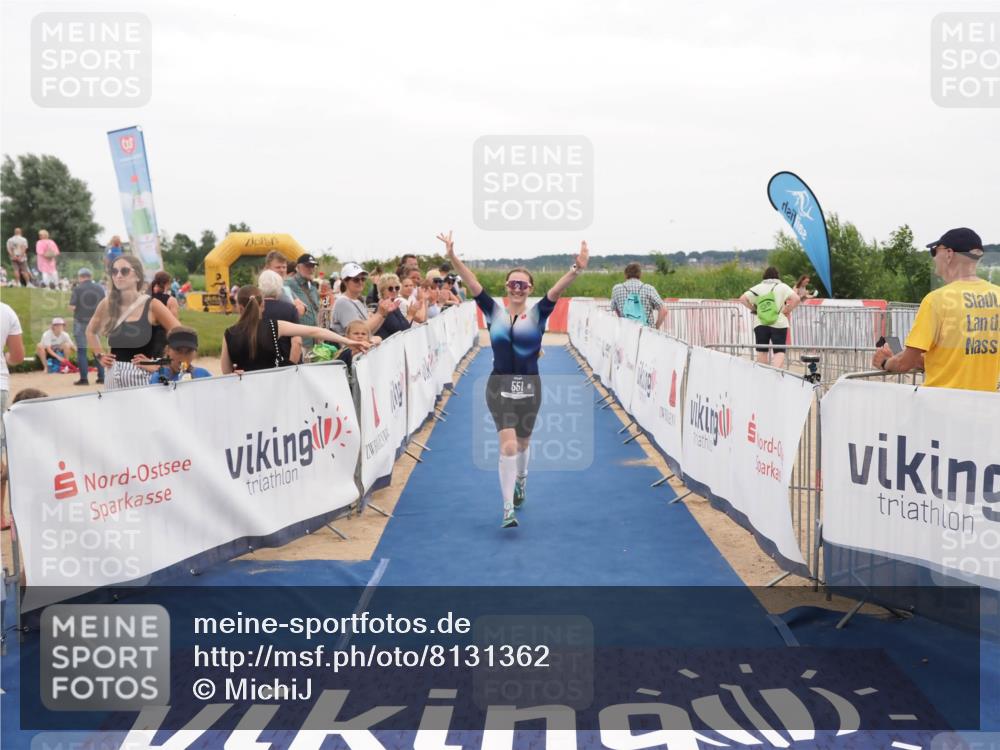 22.06.2025 - Viking Triathlon MichiJ http://msf.ph/oto/8131362 22.06.2025 15:37:38 Ziel 551 meine-sportfotos.de