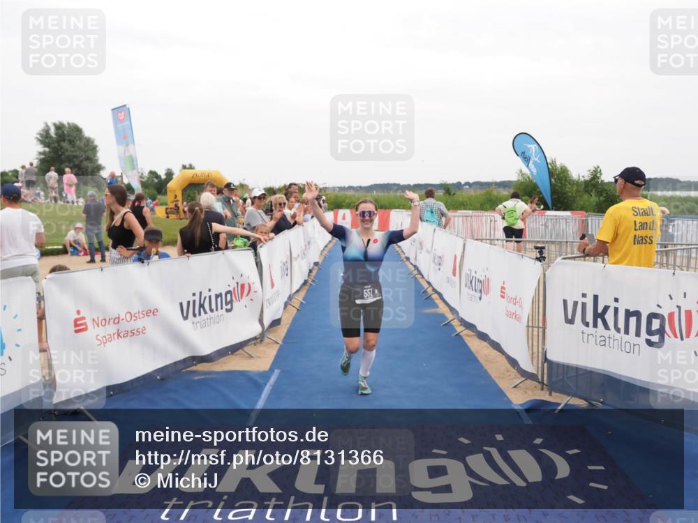 22.06.2025 - Viking Triathlon MichiJ http://msf.ph/oto/8131366 22.06.2025 15:37:39 Ziel 551 meine-sportfotos.de