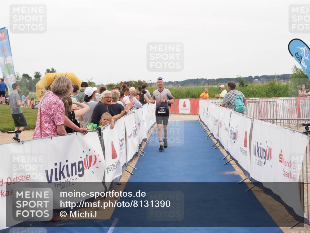 22.06.2025 - Viking Triathlon MichiJ http://msf.ph/oto/8131390 22.06.2025 15:38:19 Ziel 334 meine-sportfotos.de