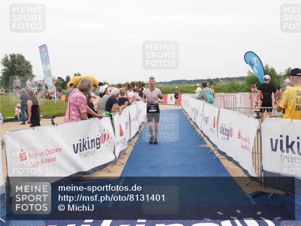 22.06.2025 - Viking Triathlon MichiJ http://msf.ph/oto/8131401 22.06.2025 15:38:20 Ziel 334 meine-sportfotos.de
