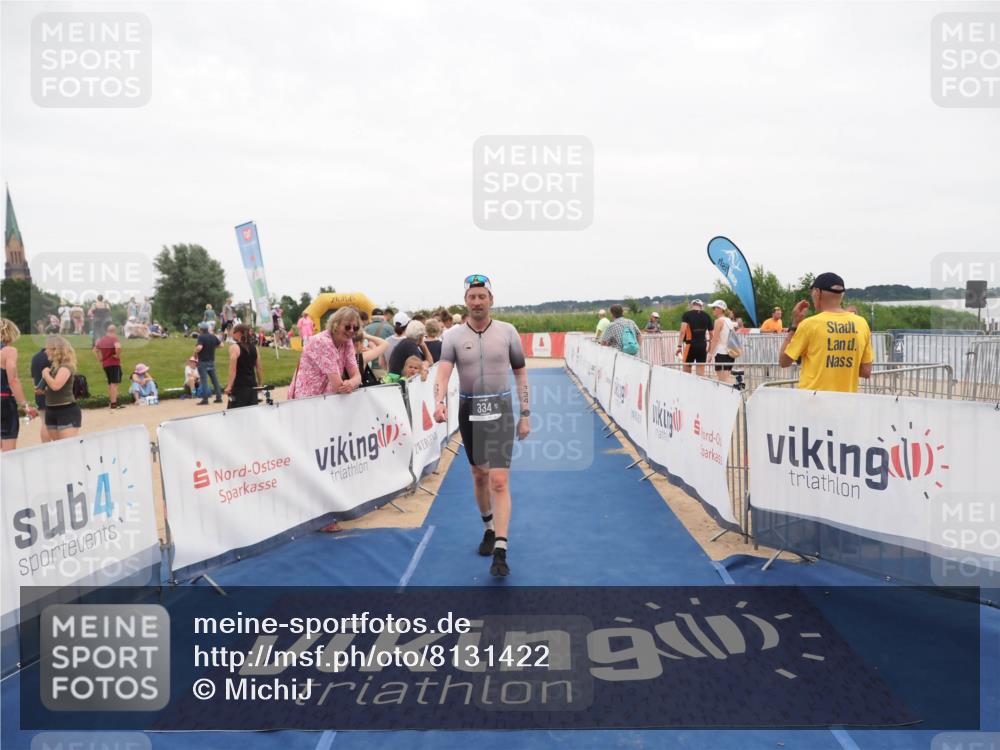 22.06.2025 - Viking Triathlon MichiJ http://msf.ph/oto/8131422 22.06.2025 15:38:23 Ziel 334 meine-sportfotos.de