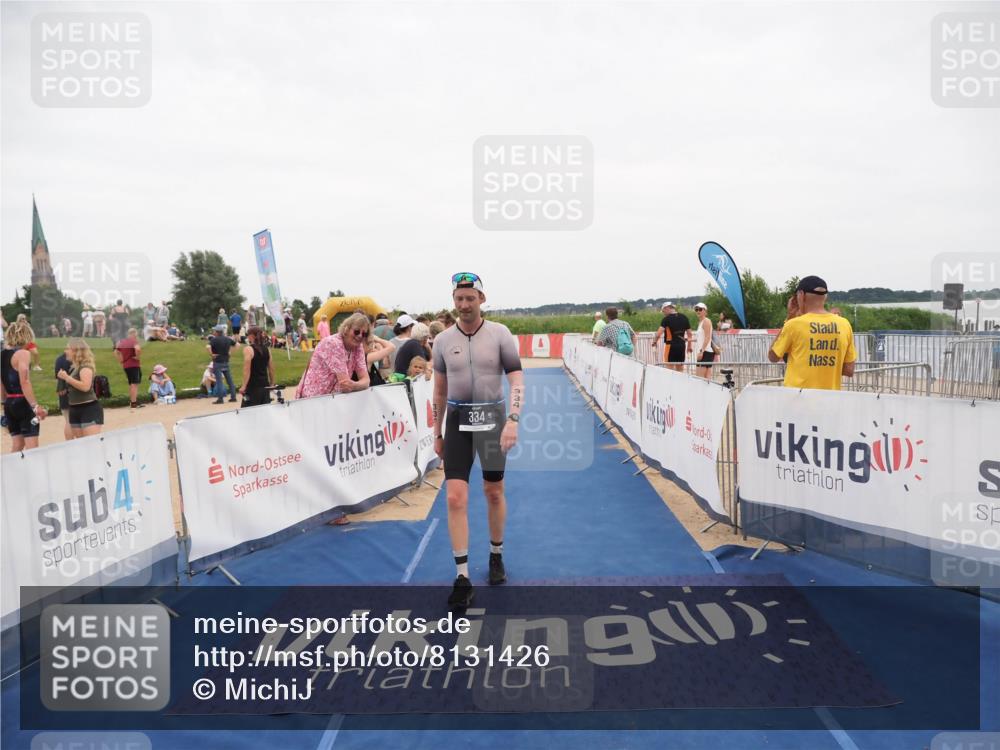 22.06.2025 - Viking Triathlon MichiJ http://msf.ph/oto/8131426 22.06.2025 15:38:23 Ziel 334 meine-sportfotos.de