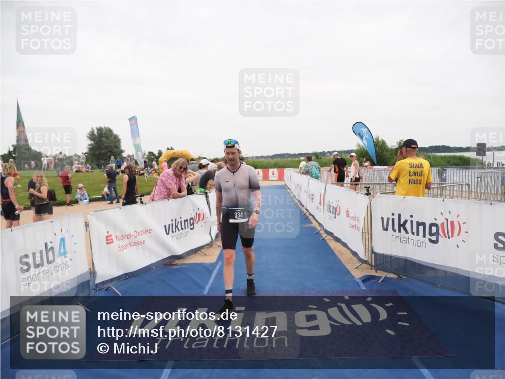 22.06.2025 - Viking Triathlon MichiJ http://msf.ph/oto/8131427 22.06.2025 15:38:23 Ziel 334 meine-sportfotos.de