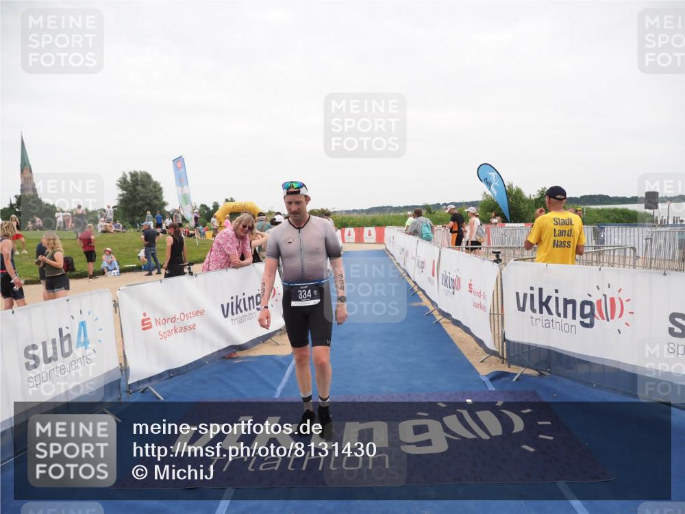 22.06.2025 - Viking Triathlon MichiJ http://msf.ph/oto/8131430 22.06.2025 15:38:24 Ziel 334 meine-sportfotos.de