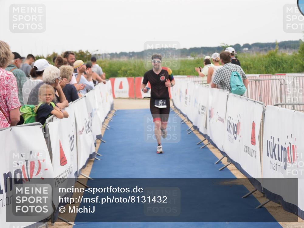 22.06.2025 - Viking Triathlon MichiJ http://msf.ph/oto/8131432 22.06.2025 15:38:32 Ziel 179 meine-sportfotos.de