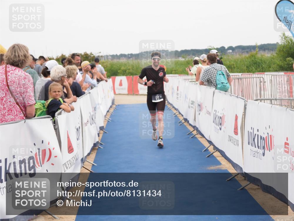 22.06.2025 - Viking Triathlon MichiJ http://msf.ph/oto/8131434 22.06.2025 15:38:32 Ziel 179 meine-sportfotos.de