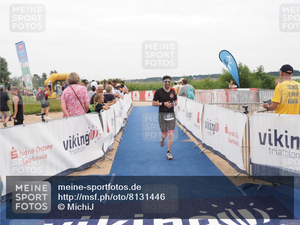 22.06.2025 - Viking Triathlon MichiJ http://msf.ph/oto/8131446 22.06.2025 15:38:34 Ziel 179 meine-sportfotos.de