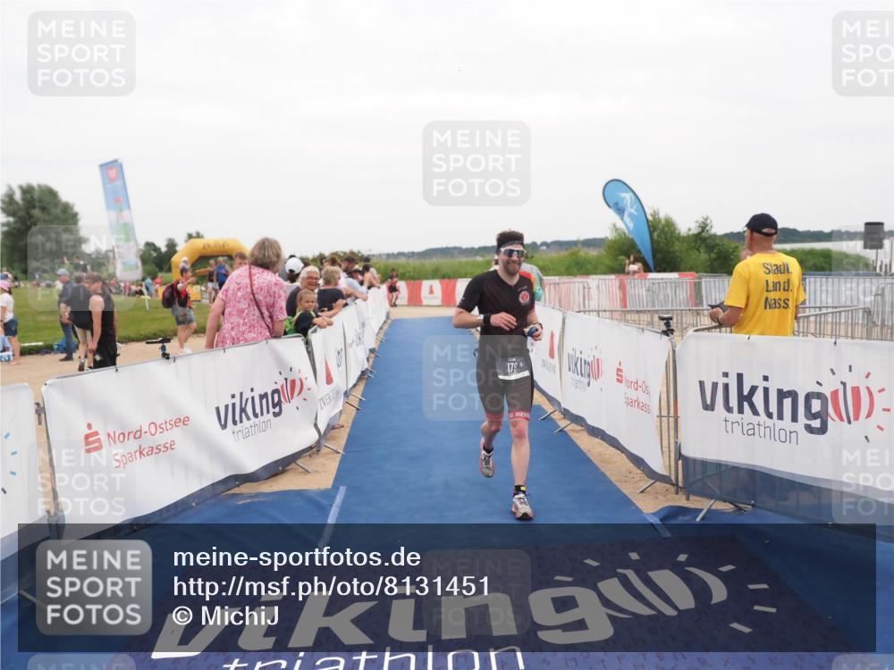 22.06.2025 - Viking Triathlon MichiJ http://msf.ph/oto/8131451 22.06.2025 15:38:34 Ziel 179 meine-sportfotos.de