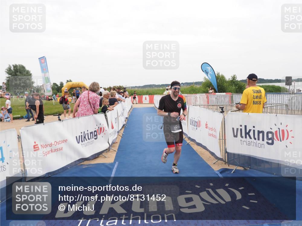 22.06.2025 - Viking Triathlon MichiJ http://msf.ph/oto/8131452 22.06.2025 15:38:34 Ziel 179 meine-sportfotos.de