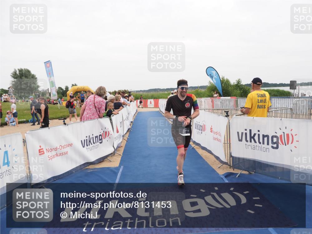 22.06.2025 - Viking Triathlon MichiJ http://msf.ph/oto/8131453 22.06.2025 15:38:35 Ziel 179 meine-sportfotos.de