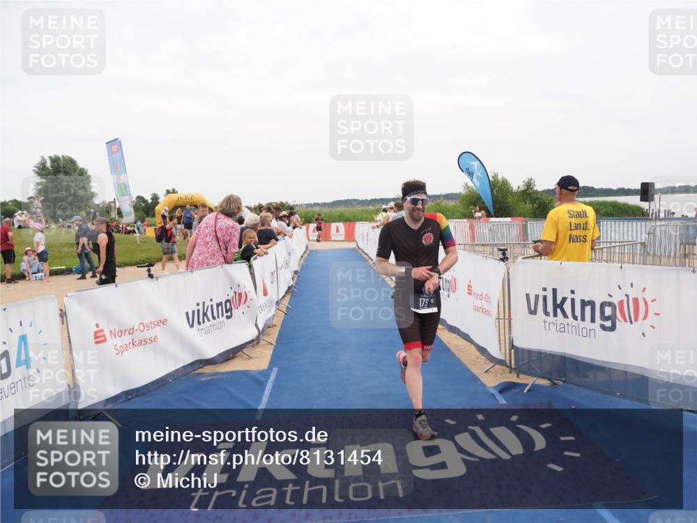 22.06.2025 - Viking Triathlon MichiJ http://msf.ph/oto/8131454 22.06.2025 15:38:35 Ziel 179 meine-sportfotos.de