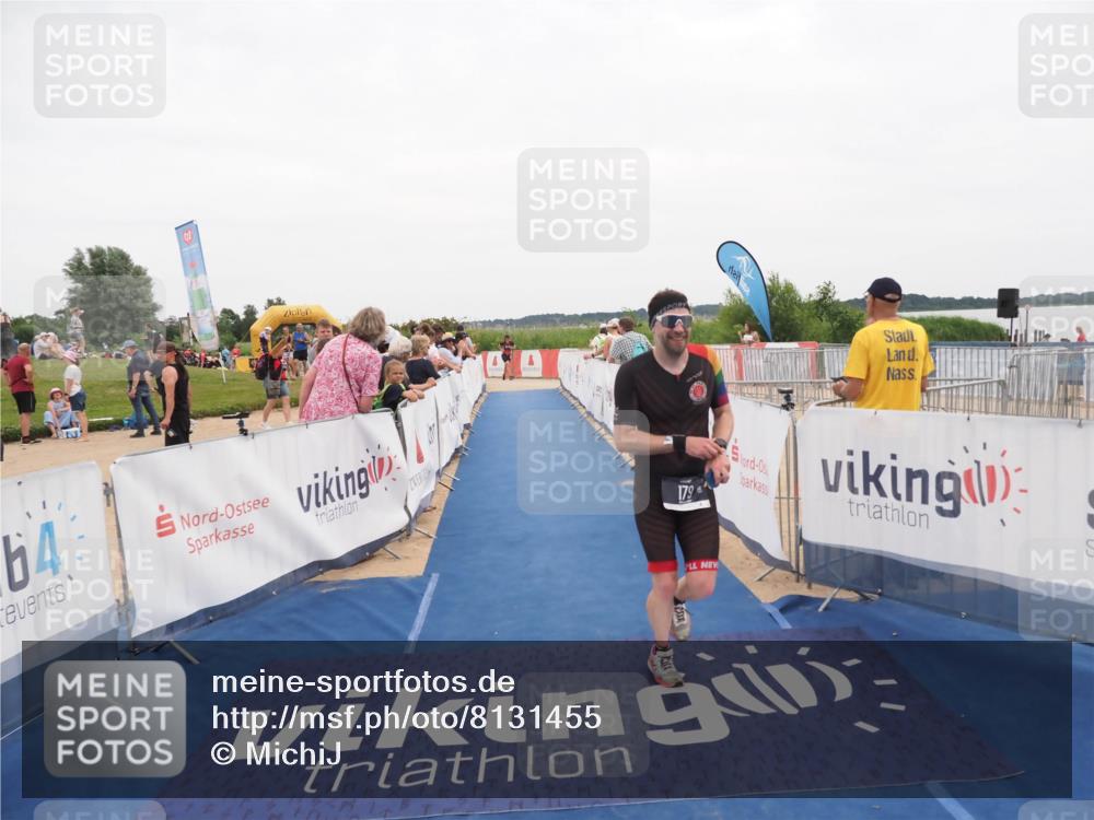 22.06.2025 - Viking Triathlon MichiJ http://msf.ph/oto/8131455 22.06.2025 15:38:35 Ziel 179 meine-sportfotos.de