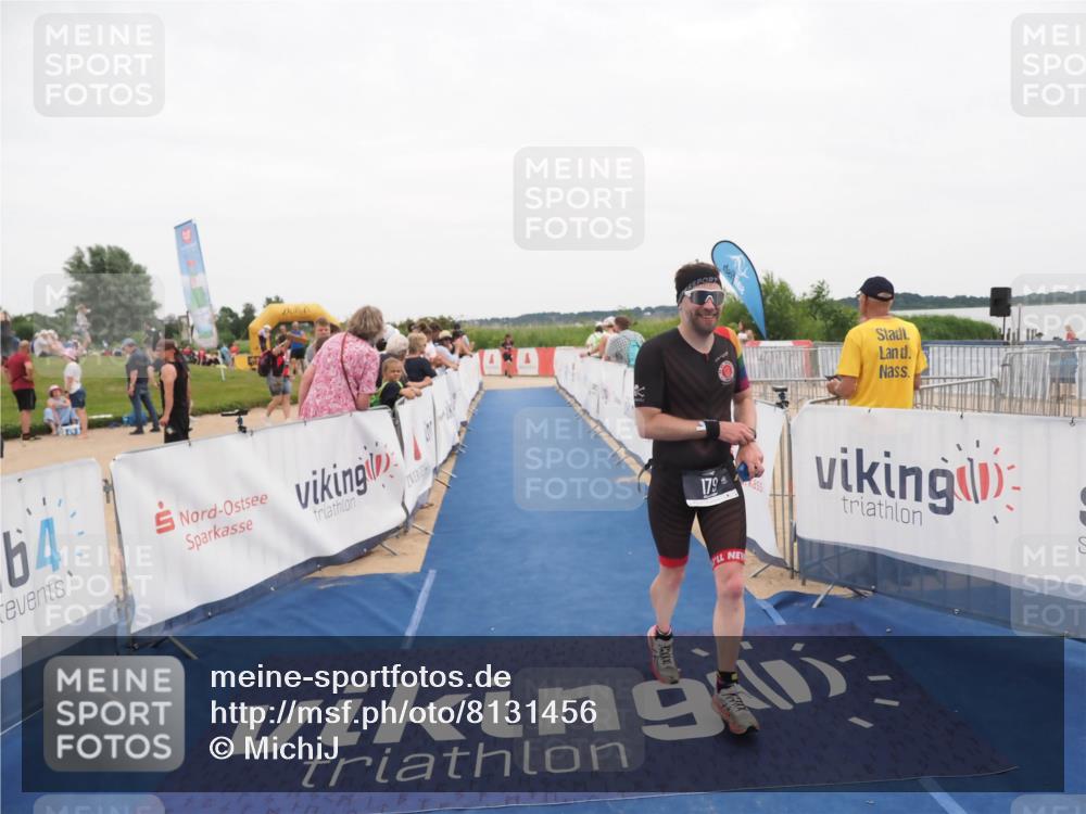 22.06.2025 - Viking Triathlon MichiJ http://msf.ph/oto/8131456 22.06.2025 15:38:35 Ziel 179 meine-sportfotos.de