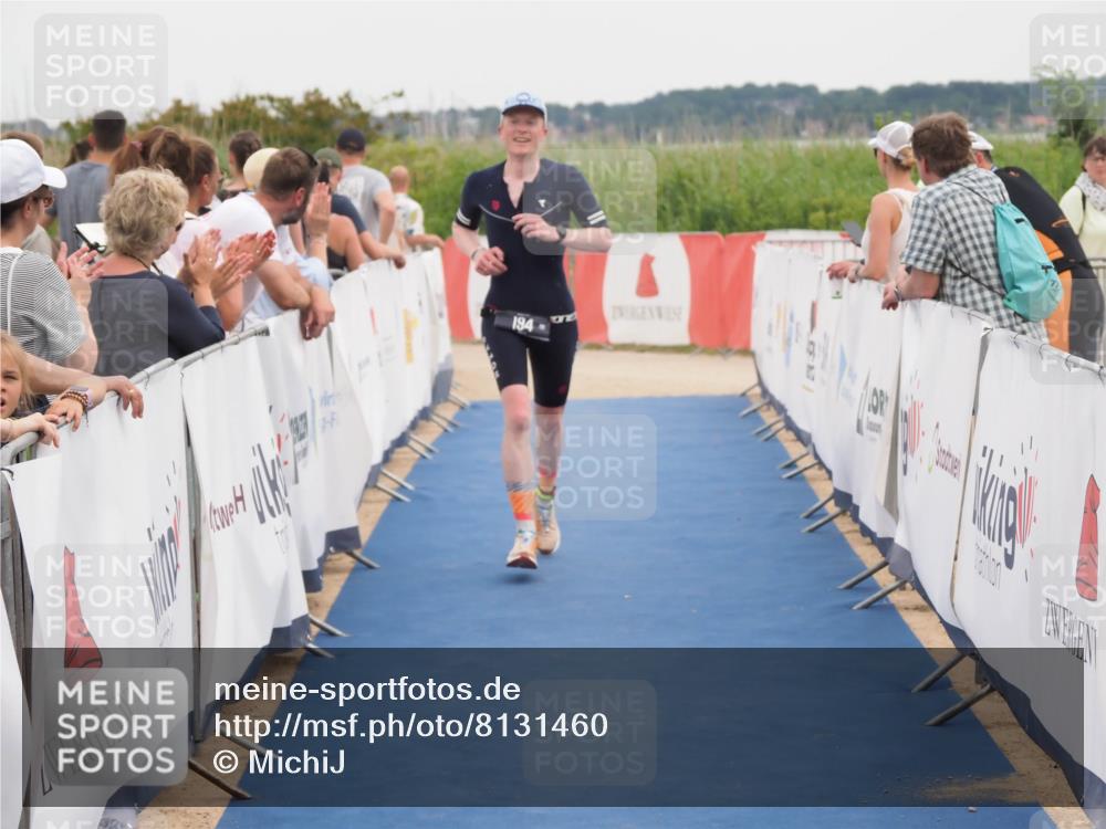 22.06.2025 - Viking Triathlon MichiJ http://msf.ph/oto/8131460 22.06.2025 15:38:55 Ziel 194 meine-sportfotos.de