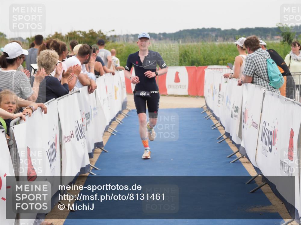 22.06.2025 - Viking Triathlon MichiJ http://msf.ph/oto/8131461 22.06.2025 15:38:55 Ziel 194 meine-sportfotos.de