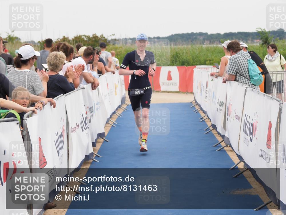 22.06.2025 - Viking Triathlon MichiJ http://msf.ph/oto/8131463 22.06.2025 15:38:56 Ziel 194 meine-sportfotos.de