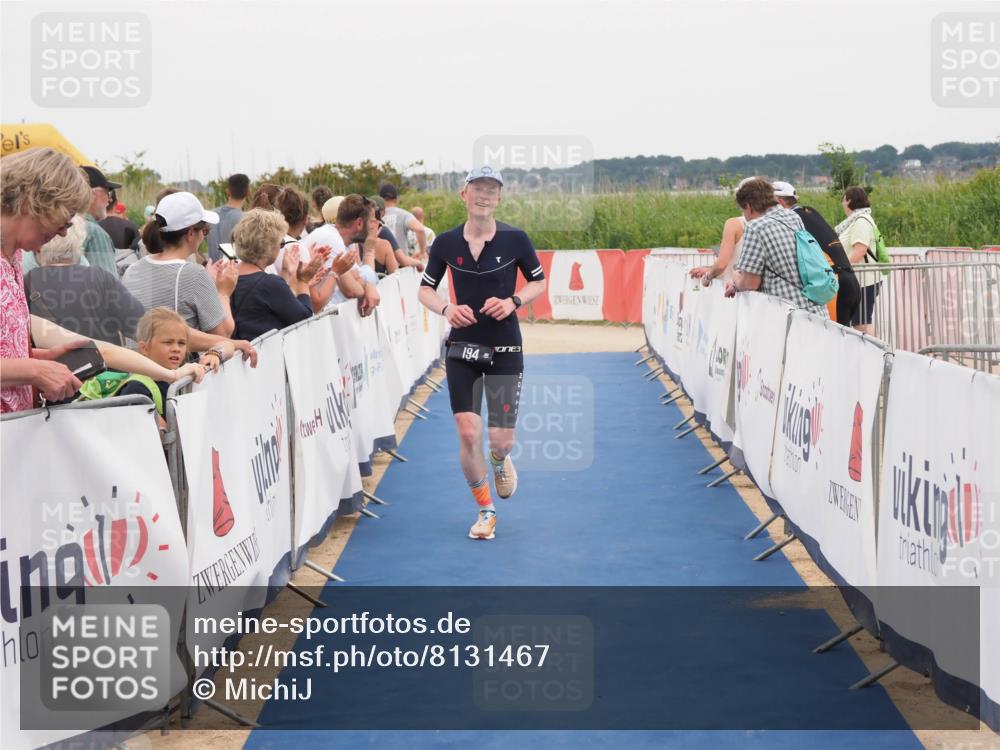 22.06.2025 - Viking Triathlon MichiJ http://msf.ph/oto/8131467 22.06.2025 15:38:56 Ziel 194 meine-sportfotos.de