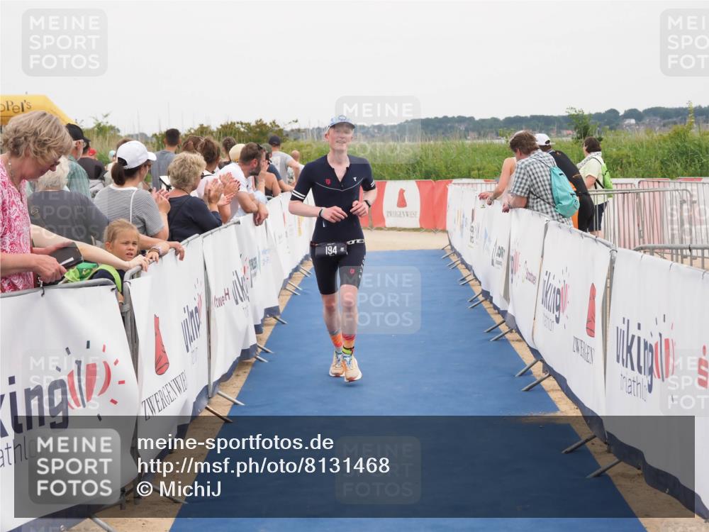 22.06.2025 - Viking Triathlon MichiJ http://msf.ph/oto/8131468 22.06.2025 15:38:56 Ziel 194 meine-sportfotos.de