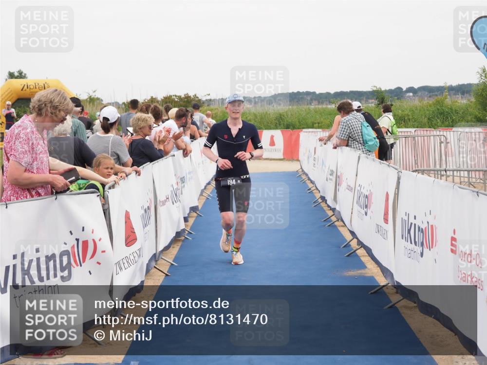 22.06.2025 - Viking Triathlon MichiJ http://msf.ph/oto/8131470 22.06.2025 15:38:56 Ziel 194 meine-sportfotos.de
