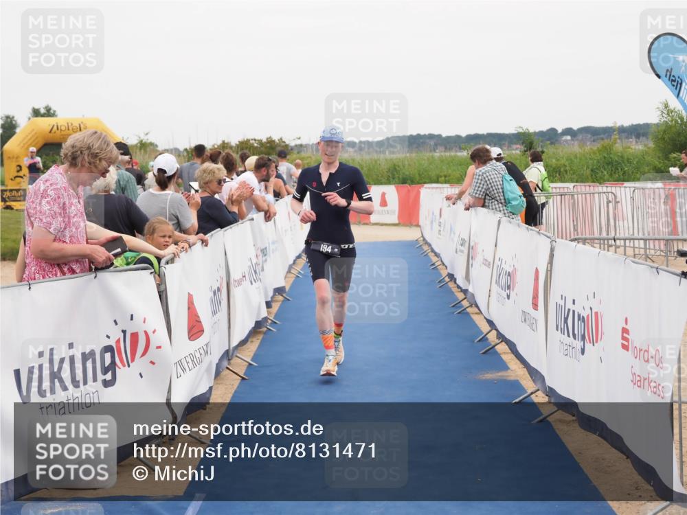22.06.2025 - Viking Triathlon MichiJ http://msf.ph/oto/8131471 22.06.2025 15:38:57 Ziel 194 meine-sportfotos.de
