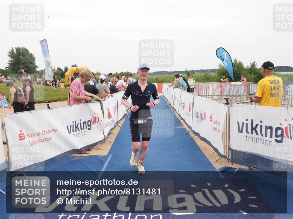 22.06.2025 - Viking Triathlon MichiJ http://msf.ph/oto/8131481 22.06.2025 15:38:58 Ziel 194 meine-sportfotos.de