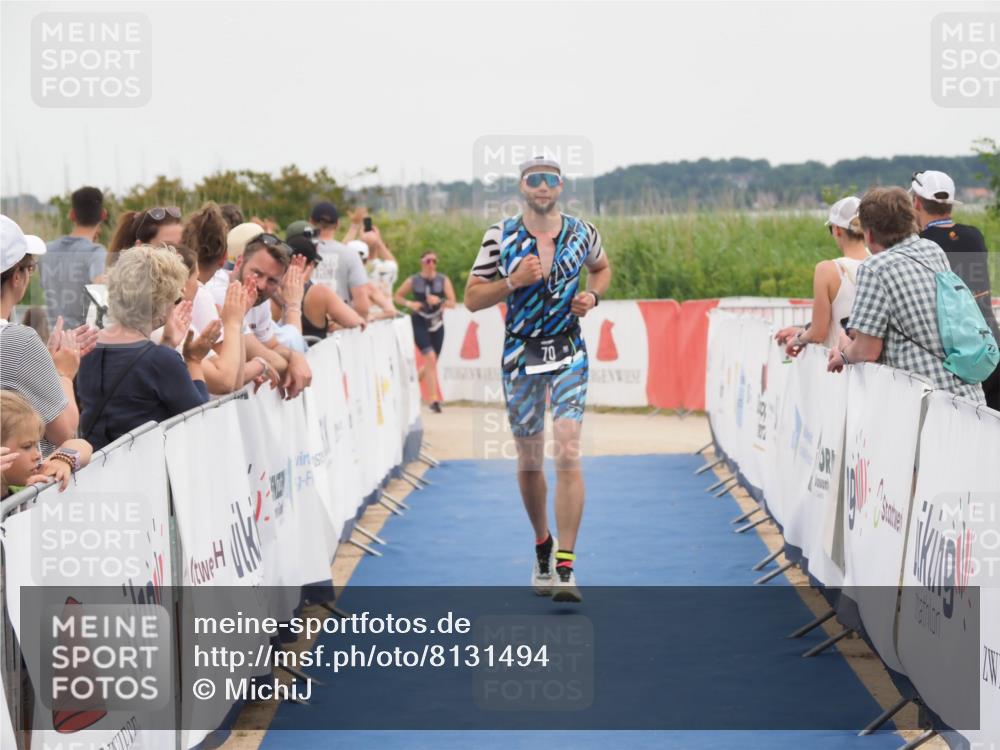 22.06.2025 - Viking Triathlon MichiJ http://msf.ph/oto/8131494 22.06.2025 15:39:06 Ziel 70 meine-sportfotos.de