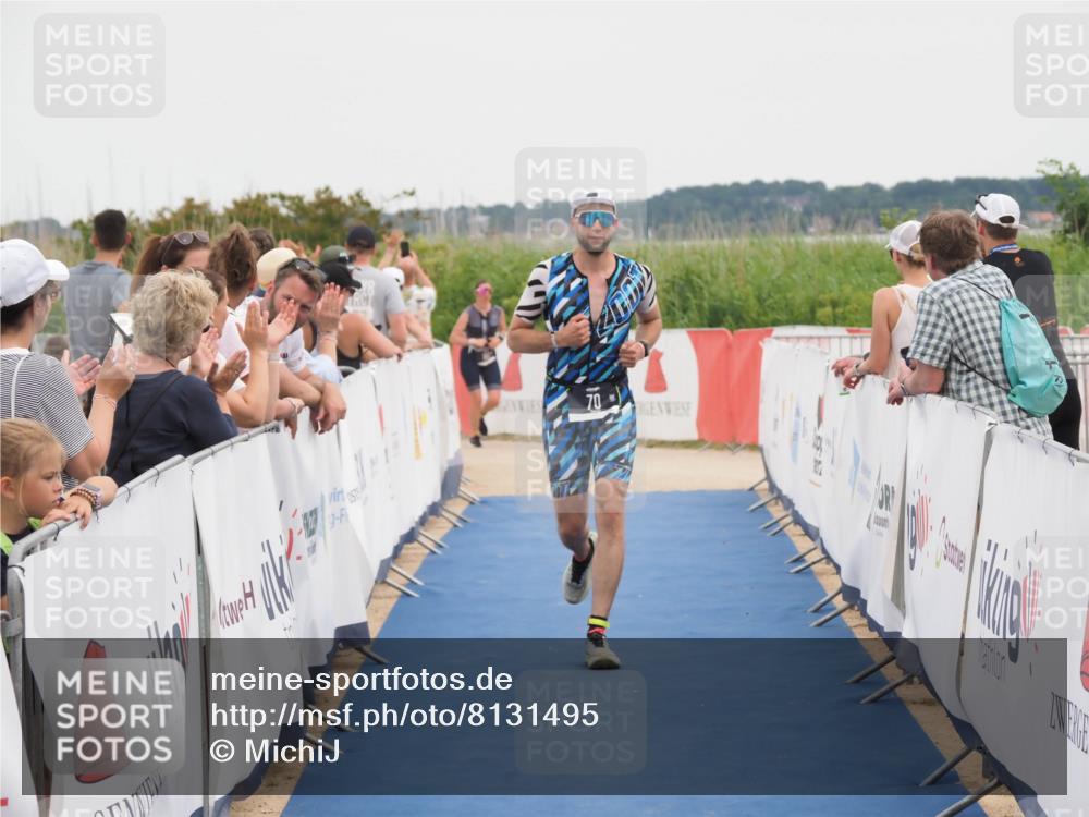 22.06.2025 - Viking Triathlon MichiJ http://msf.ph/oto/8131495 22.06.2025 15:39:06 Ziel 70 meine-sportfotos.de