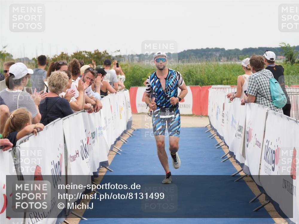 22.06.2025 - Viking Triathlon MichiJ http://msf.ph/oto/8131499 22.06.2025 15:39:07 Ziel 70 meine-sportfotos.de