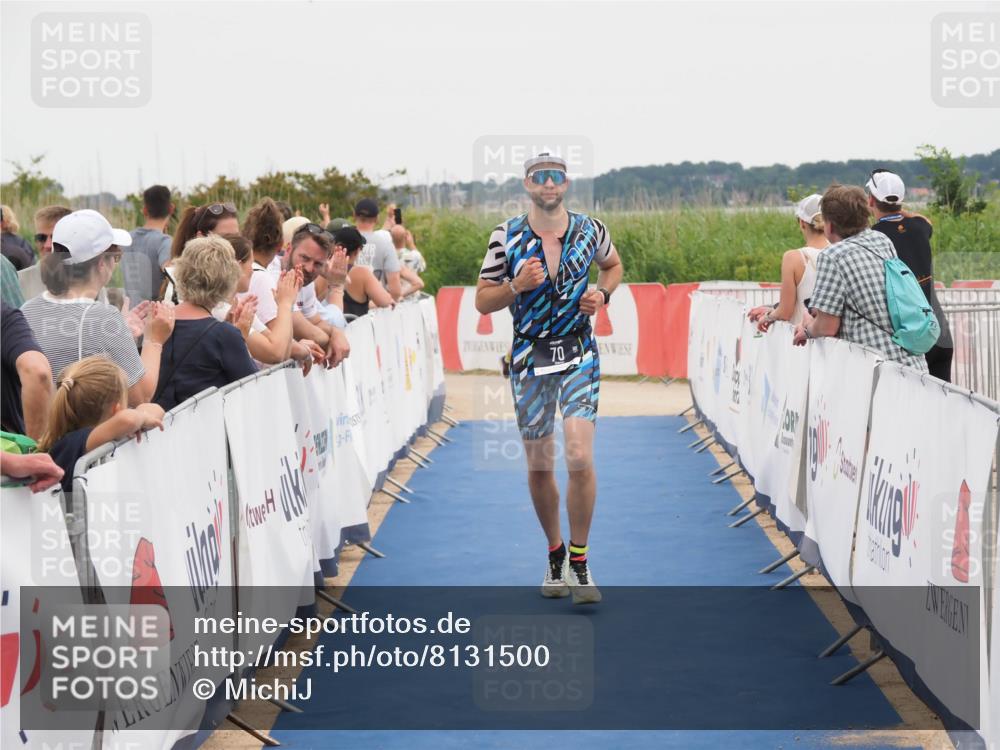 22.06.2025 - Viking Triathlon MichiJ http://msf.ph/oto/8131500 22.06.2025 15:39:07 Ziel 70 meine-sportfotos.de