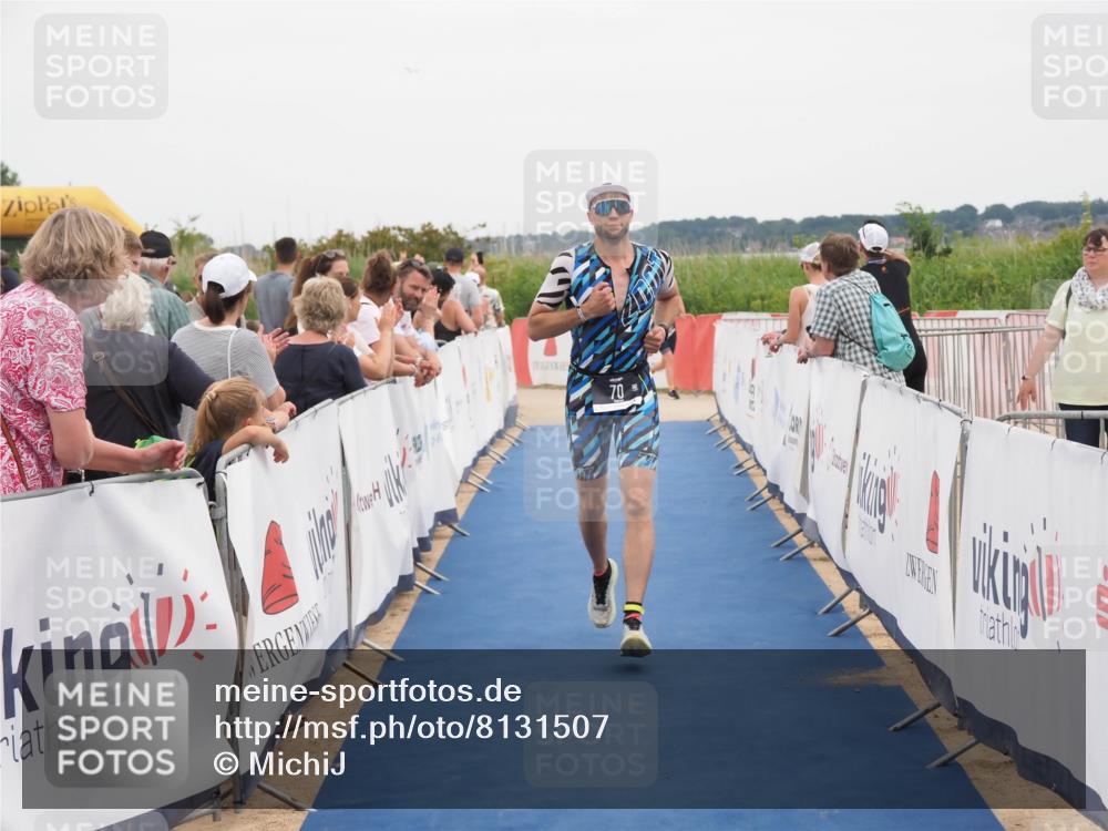 22.06.2025 - Viking Triathlon MichiJ http://msf.ph/oto/8131507 22.06.2025 15:39:08 Ziel 70 meine-sportfotos.de